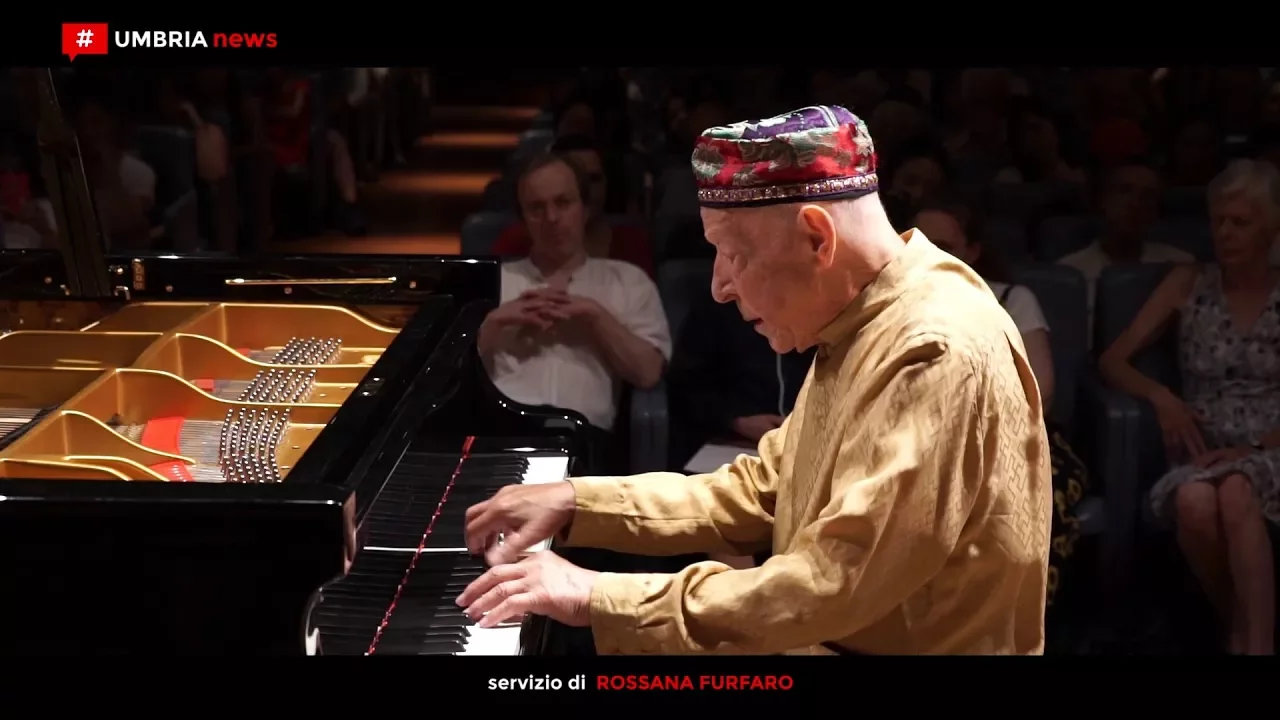  Il grande pianista Paul Badura-Skoda al Music fest Perugia 2017 [UMBRIA NEWS] 